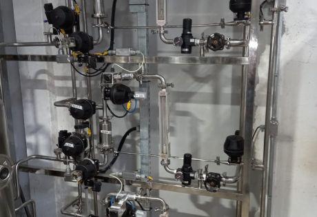 Montagem de Fermentadores - Industria Micro-Biológica