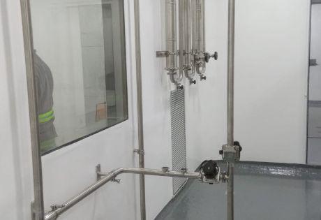Montagem Linhas e Tanques em Industria Farmacêutica